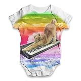 TWISTED ENVY Baby Mädchen (0-24 Monate) Body Gr. XS , weiß