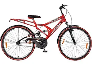 Hero Mig Men's 26 Inches, 18.0 Inches Frame Single Speed Road-Sport-Touring Bike (Red) Over 23 Years.