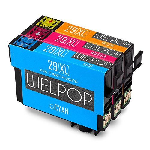 WELPOP 3 Farbies Ersatz für Epson 29XL Druckerpatronen,(1 Cyan 1 Magenta 1 Yellow), Hoher Reichweite Kompatibel mit Epson Expression Home XP 235 XP 335 XP 245 XP 432 XP 332 XP 247 XP 342 XP 435 XP 442 XP 345 XP 445 Drucker