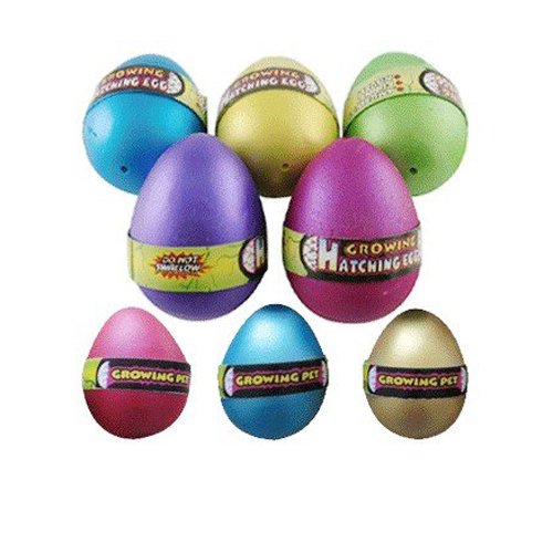 SODIAL(R) Growing Egg /Magic Hatch & Grow Egg/ Growing Pet/ Novel Toy for Children