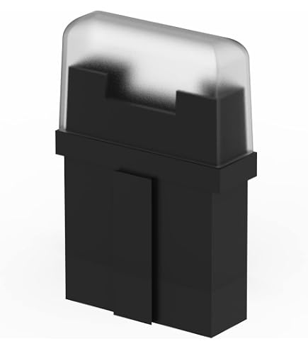 Porte-fusible Avec Fusible 10A - Noir, Pour Fusible Standard à Fiche