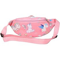 Sac Banane Licorne Enfant - Tissu Oxford Résistant | Poches Multiples, Réglable, Pour Filles Et Garçons