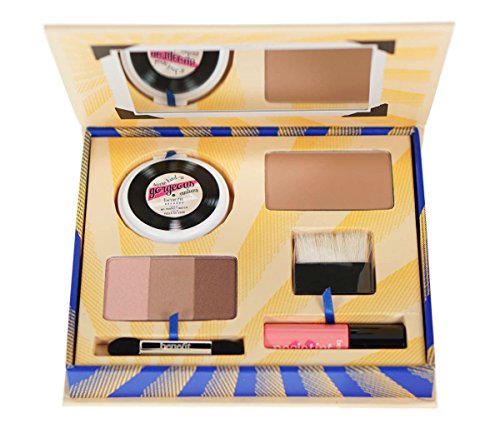 BENEFIT CABANA GLAMA YOUR DESTANATION MAKEUP KIT - BRONZER LIP CHEEK EYESHADOW - DAMAGED BOX