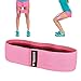 Produktbild Teknifit Booty Builder Premium Trainingsband Resistenzband für Po und Hüften – Elastisches Rutschfestes Widerstandsband Rosa/Pink (S/M)