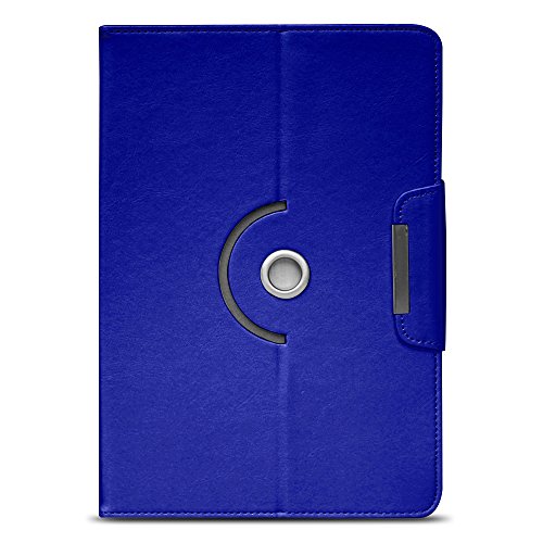 NAUC Universal Tablet Tasche mit Ständerfunktion Hülle für 9.7 – 10.1 Zoll Tablet Schutztasche in Blau Schutzhülle Stand Tasche Etui Cover Case hochwertige Verarbeitung 360° drehbar - 7