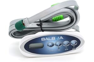 BALBOA WATER GROUP Balboa VL200 Hot Tub Spa Topside Control Panel with Overlay (12530) MPN 53238