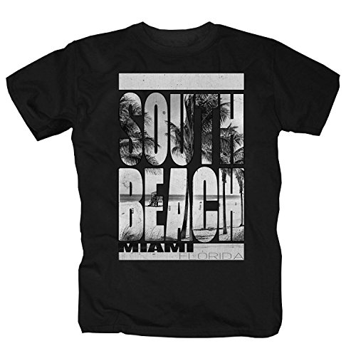 shirtmachine - Camiseta - Camiseta - para Hombre Negro XXXL