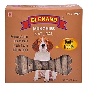 Glenand Dog Munchies 450G Natural Box