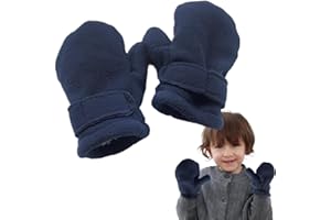INELIHOO Süße Kinder Fäustling Fleece Nackenhandschuhe Baby-Mädchen Fäustel Meliert Fäustlinge Winter Warme Jahre alt Spielen, Laufen Skifahren Handschuhe Fäustlinge für Kinder 0-4 Jahre