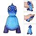 Produktbild fat. chot Slow Rising Squishies Jumbo, neueste 12 cm Galaxy Dinosaurier Rex Duft Squishy Charm Slow Rising Simulation Kid Spielzeug Schlüssel Handy Anhänger Gurt Geschenk Cure Decor, PU, blau, 12*7cm