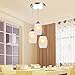 Produktbild Retro Chandelier LED Pendelleuchten Esszimmer Lampen Modern Bunte Restaurant Anhänger Kaffee Schlafzimmer Beleuchtung (enthält keine Lichtquelle) , 1