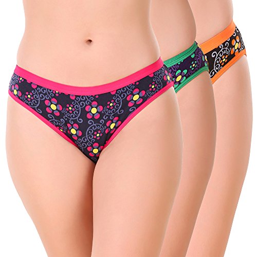 Masha Women Printed Multicolor Bikini Panties RS.199 (72.00% Off) - Amazon