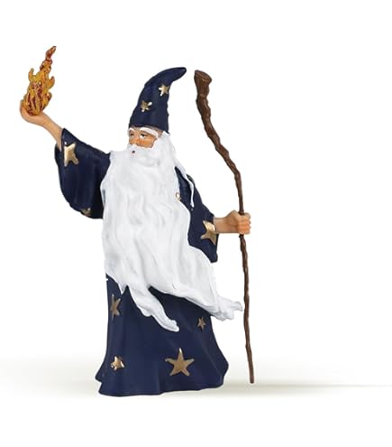 Bullyland Zauberer Alfarinn Spielzeugfigur, Ca. 11,3 Cm, Handbemalt, Aus Deutschland, Für Kinder Ab 3 Jahren