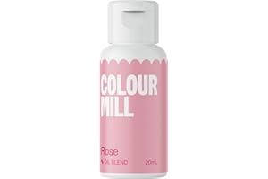Colour Mill Oil-Based Food Coloring, 20 Milliliters Rose