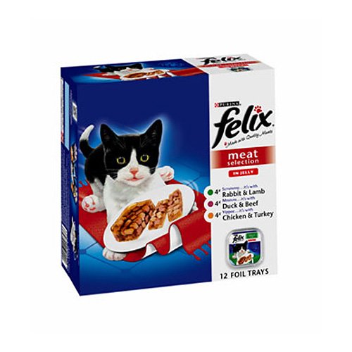 Preisvergleich Produktbild Felix Folien Auswahl an Fleisch 4 / 12 / 100g