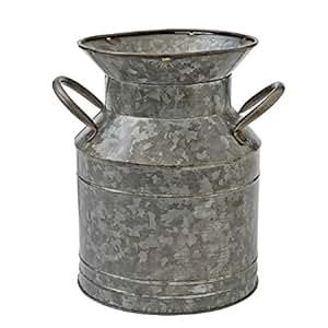 Mud Pie Galvanized Tin Jug Home Decor: Amazon.co.uk ...