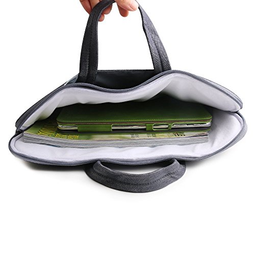 Bestdeal® Tragbar Ultra Dünne Tragetasche Hülle Tasche für 14.1″ Laptop, Notebook (Lila) - 4