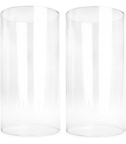 Bixuan Uragano Portacandele Vaso In Vetro Trasparente Con Centrotavola Per Decor