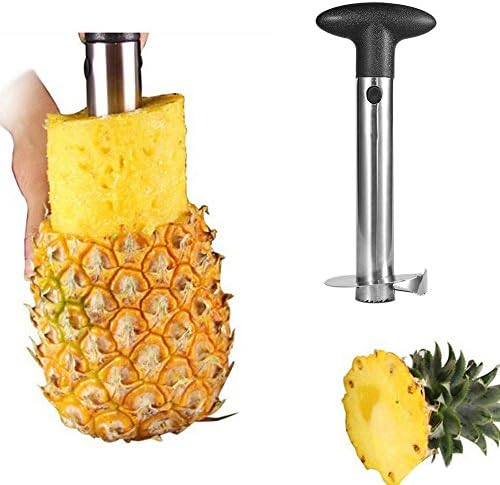 SYS Stainless Steel Fruit Pineapple Corer Slicers Peeler Parer Cutter Kitchen Easy Tool