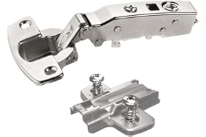 WERO Hettich Sensys 8645i TH52 Küchenscharnier Softclose zum Austausch bei industriell hergestellten Küchen mit Lochreihenabstand 28 mm