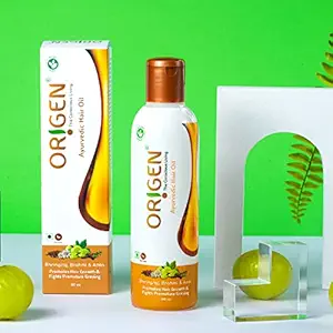 ORIGEN All-Natural Hair Oil | Helps Fight Greying & Promotes Hair Growth | (180ml)