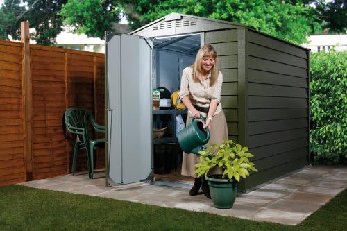 Shed/Garage/Workshop/Metal Storage - Apex Titan 640 (Approx. 6' x 4')