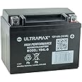 ULTRAMAX Motorcycle Scooter Quad Battery Replace YB4L-B, YT4L-BS, YTX4L-BS