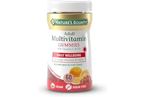 Nature's Bounty Multivitamínico Adultos Gummies Con Vitaminas C Y D3-22 Gr