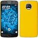 Price comparison product image PhoneNatic Hardcase for Lenovo Moto G5s rubberized yellow Cover Cover