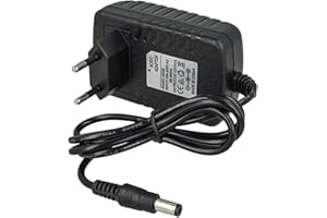 SEKTEK Transformador de alimentación de 12 V con Enchufe de la UE de la casa AC220 V a DC 12 V (12 W 12 V 1 A)