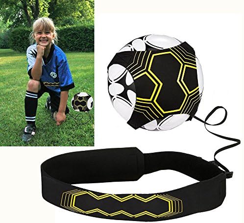Waalvis Football Kick Trainer, Football Skill Training Aid, Perfect Football Drilling Trainer for Football Lovers,Shoot Practicing, Excellent Keepie Uppies Exercise Equipment for Adults and Kids