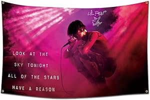 Arbinger Lil Tapestry Peep Star Flag 0,9 x 1,5 m Wall Hanging Pop Art Decorazioni per la casa per soggiorno camera da letto dormitorio Decor