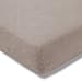 Produktbild Estella Frottee Samt-Velours Spannbettlaken Spannbetttuch 90x200-100x200 cm in 25 Farben (kiesel (800))