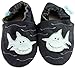MiniFeet Soft Leather Baby Shoes, Shark, 0-6 Months
