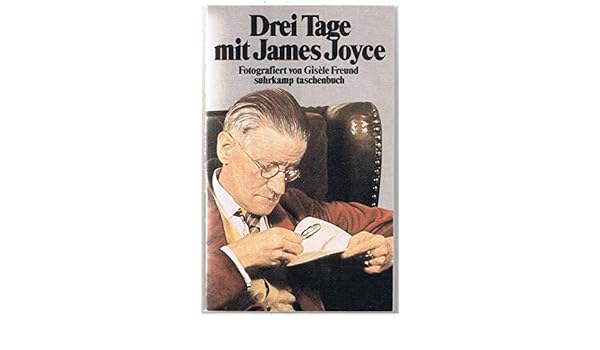 Drei Tage Mit James Joyce Amazon De Gisele Freund Bucher