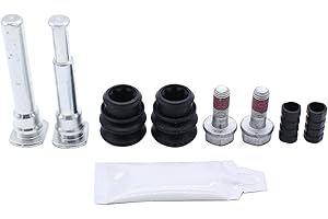 TAKPART Front Brake Slider Bolt Guide Pin Guide Kit BCF1426A Compatible With Ford Fiesta MK7 08-17