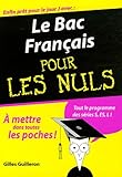 Le Bac Français pour les Nuls
