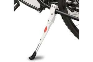 Quixotical Bicycle Kickstand, Premium Bike Kickstand, Height Adjustable Bicycle Kick Stand, Aluminum Rear Side Bicycle Stand, for Bicycle, Road Bike, Mountain Bike