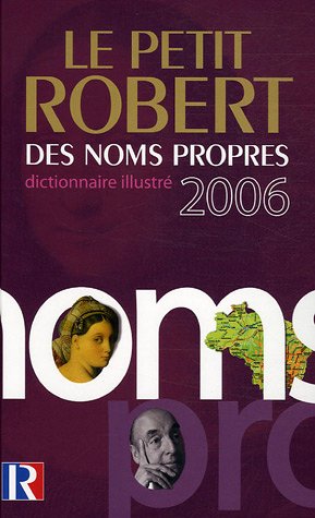 Le Petit Robert des noms propres