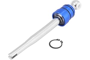 Miyinla Kurzer Schalthebel für E30 E36 E39 E46 Serie M3 3/5 (Silber #Blau)