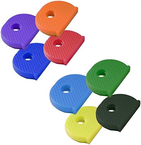 LYXY 20 x Pack of Mixed Coloured Rubber Key Caps Fits Most Standard keys Made of Plastic