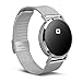 Produktbild Teepao Fitness Tracker Armbanduhr für Damen Herren OLED-Bildschirm Activity Tracker mit Herzfrequenz/Sleep Monitor Kalorien Track IP67 Wasserfest Schwarz Stahl Band Silver Steel Band