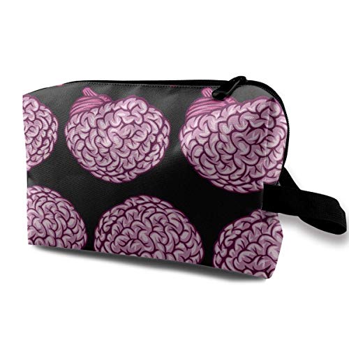 Bolsa de Aseo de Viaje de Cerebro Rosado