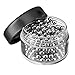 Produktbild IrahdBowen Cleaner Beads Wine Decanter Glassware Cleaner Beads Stainless Steel Cleaner Beads Stainless Steel Cleaner Set 150g for Glass Wine Carafes