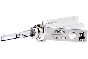 RLOKK Auto LiShi 2 in 1 Lock Pick and Decoder for Car Key Reader Professional Locksmith Tools (HU162T(9))