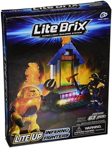Cra-Z-Art Lite Brix Inferno Fighters Figures