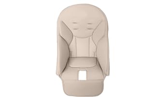Manolyee Baby High Chair Cushion - Breathable High Chair Pad - PU Leather Cover for Baby Dining Chair, Compatible with Peg-peregos, Siesta Zero3, Baoneo, Kosmic Jané