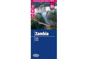 Zambia 1:1.000 mapa de carreteras impermeable. Reise Know-How.: world mapping project (Zambia (1:1.000.000))