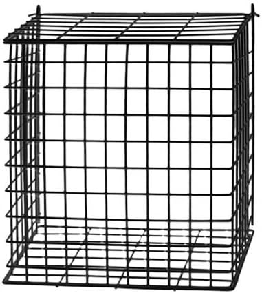 Black Internal Letter Box Cage and Mail Basket Catcher Pre-Assembled