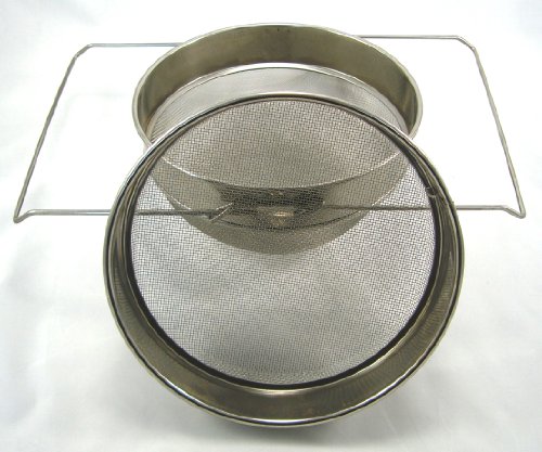 Simonthebeekeeper – Imker Edelstahl Doppel Honig Sieb – Durchschlag - 6